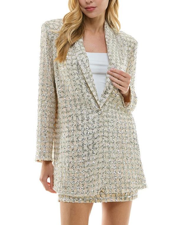 Diamond Champagne Blazer