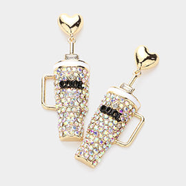 Rhinestone Cool Tumbler Dangle