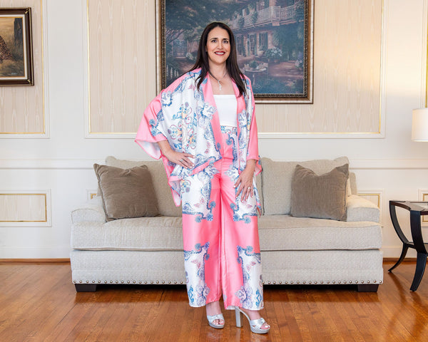 White Bandio Kimono